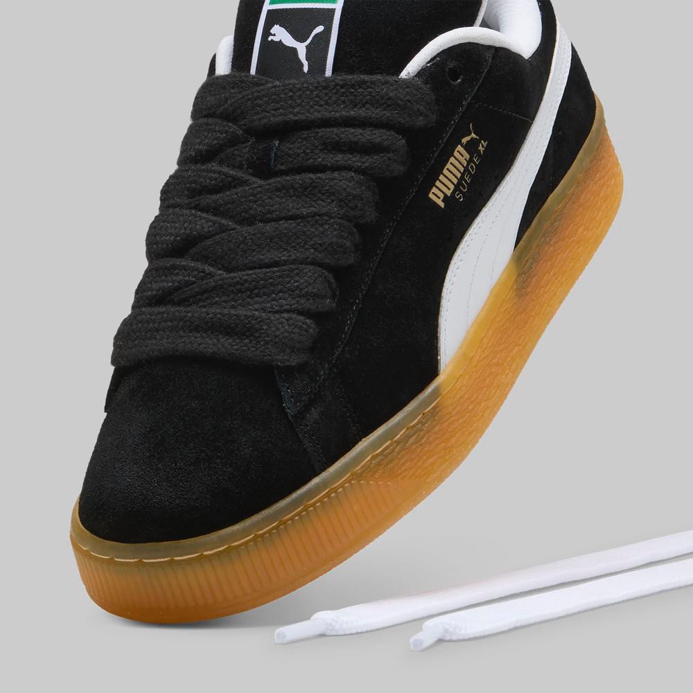 PUMA SUEDE BLACK/GUM XL