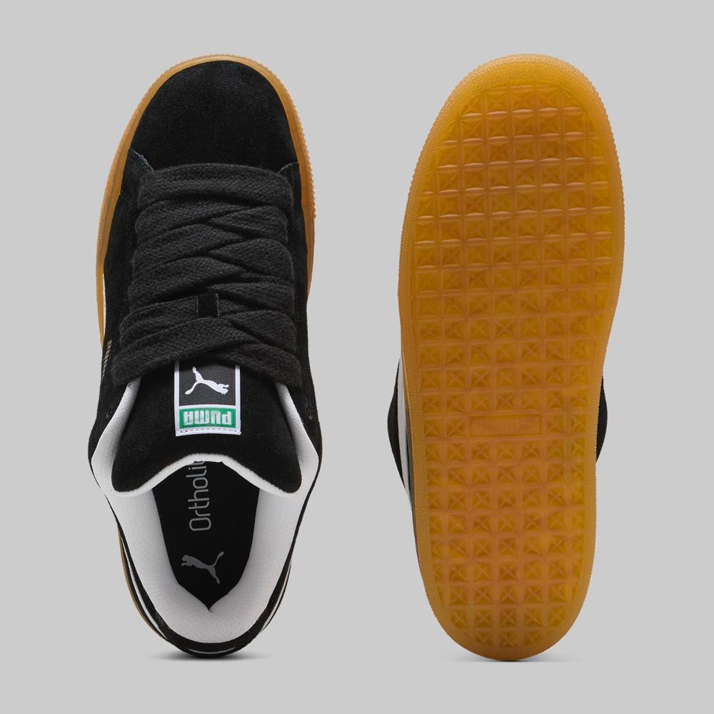 PUMA SUEDE BLACK/GUM XL