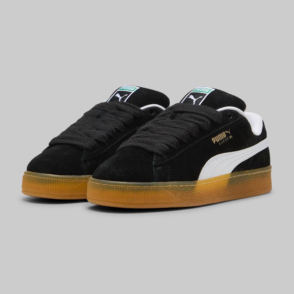 PUMA SUEDE BLACK/GUM XL