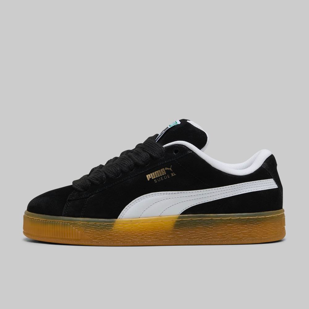 PUMA SUEDE BLACK/GUM XL